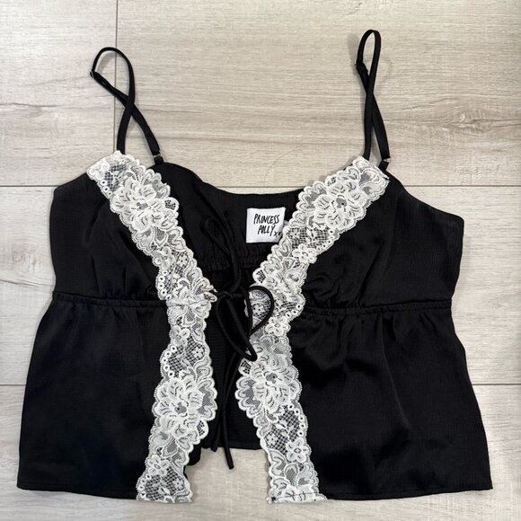 Princess Polly Arizona Lace Cami Black - Picture 4 of 6
